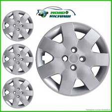 SERIE 4 BORCHIE - 4 COPRICERCHI COPPE RUOTA 15 PER NISSAN MICRA