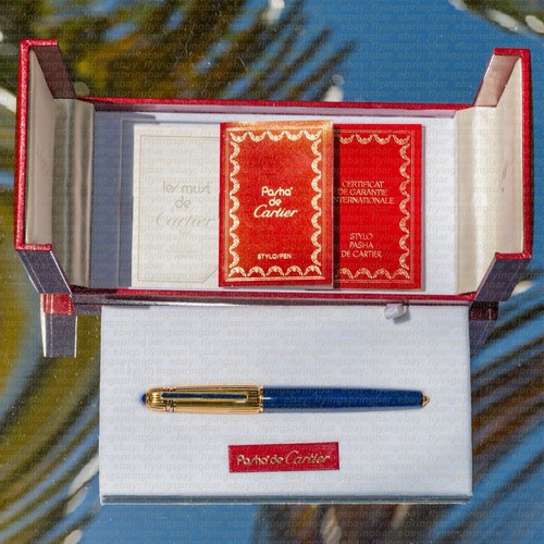 Cartier pasha 1988 lapis blue - 1988,