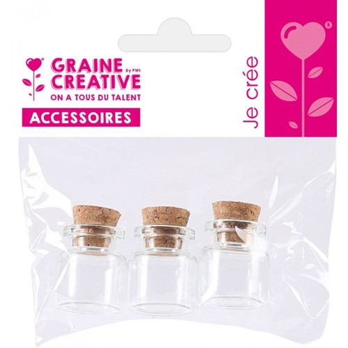 Boccette vetro x 2 - boccette,