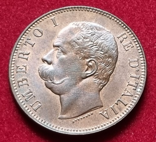Moneta rame coin - coin, d'italia