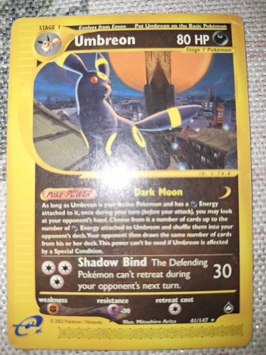Pokemon umbreon 41 147 - umbreon, 41/147