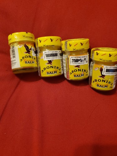 4pcs original aboniki balm - original, 25g