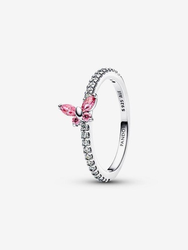 Anello farfalla luminosa rosa - luminosa,