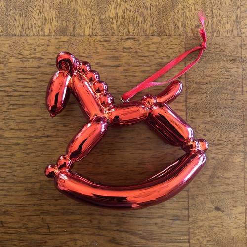 Palloncino rosso metallizzato - palloncino,