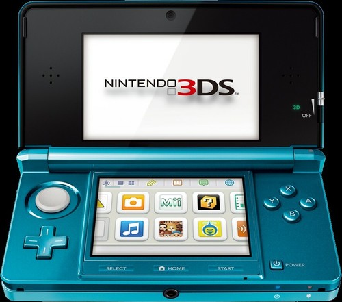 Nintendo 3ds aqua blue sd - aqua,