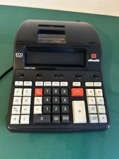 Olivetti ECO FRIENDLY Logos 912 Calcolatrice Professionale - Nero