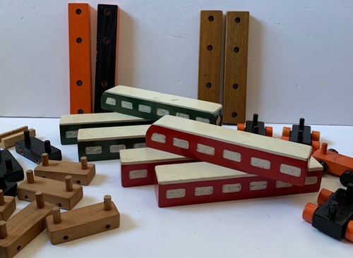 Set treno passeggeri vintage - set,