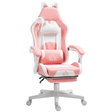 Homcom sedia gaming con - da,
