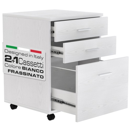 Cassettiera scrivania ufficio - cassettiera,