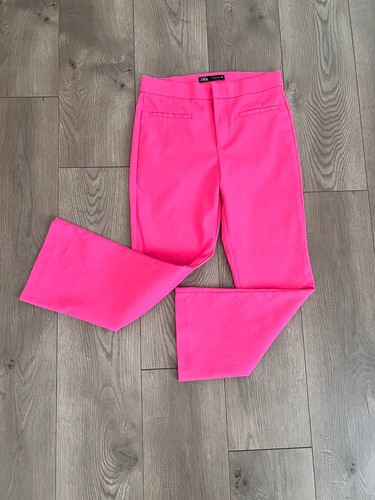 Zara pink high waisted - pink, flared