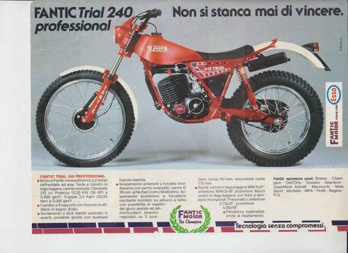 Advertising pubblicità fantic - advertising,