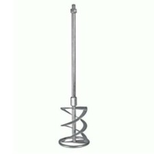 FRUSTA ACCIAIO MISCELATORE PER TRAPANO AGITATORE IMPASTATORE CEMENTO MALTA 120MM