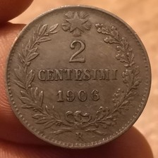 Moneta 2 Centesimi 1906
