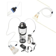 Pompa a vuoto doppia testa 3L