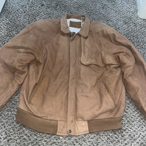 Giacca scamosciata vintage - giacca,