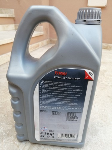 Olio75w90 ingranaggi per