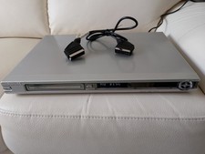 Lettore Philips 737 dvd video player grigio argento + cavo scart NO telecomando 