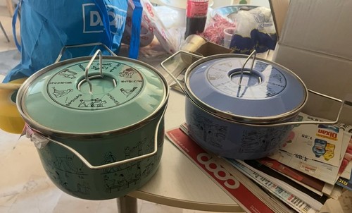 Pentole vintage set pezzi - vintage, 2