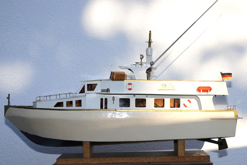 Barca legno tille rc - in,