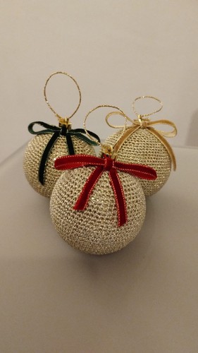 Set palline natale fatte - 3,