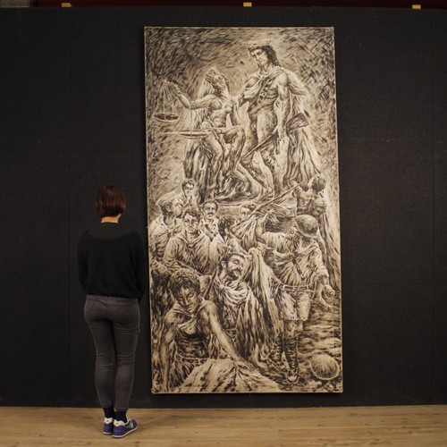 Grande quadro opera - , italiana