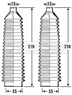 Kit soffietto sterzo - , a