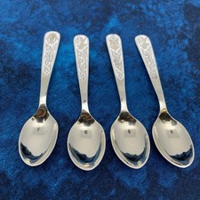 Set of 4 Vintage Siam Niello