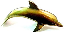 Delfino ottone colore - delfino, oro