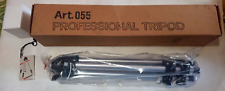 ART 055 MANFROTTO TRIPOD ALLUMINIO TREPPIEDE SUPPORTO MACCHINA FOTOGRAFICA  