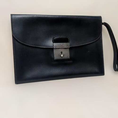 Borsa pochette hermes nera - pochette, blu