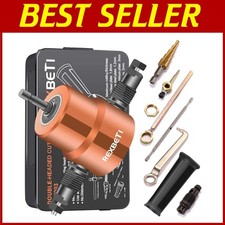 Nibbler lamiera doppia testa - trapano di precisione attacco taglierina oro