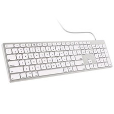 Tastiera cablata in alluminio