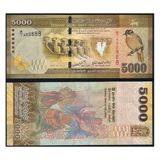 Sri lanka 5000 rupees 2010 - lanka,
