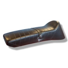 Sedile Schienale Inclinato Lambretta (Stile Giuliari) - Nero - AF Rayspeed