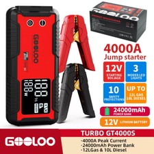 GOOLOO GT4000S Avviamento Auto Jump Starter Pack 12V Booster Power Bank 4000A IT