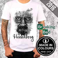 T-SHIRT BREAKING BAD HAPPINESS HEISENBERG  2016 TATTOO PRINT Made in Colours