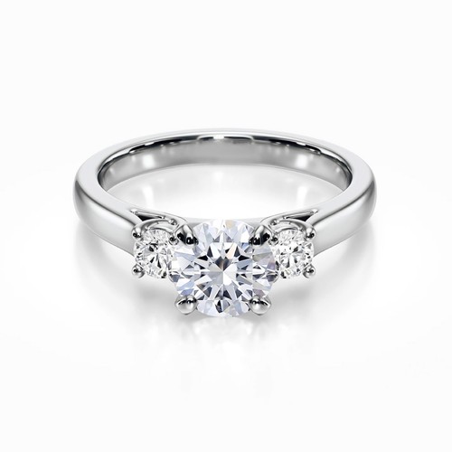 Anello tondo fidanzamento - anello, di
