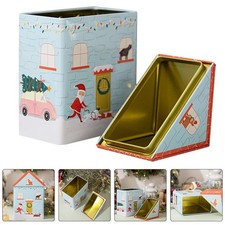  Latta Per Biscotti Scatola Natalizi Baschette Di Natale Barattoli Caramelle