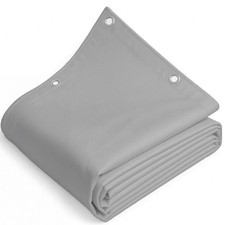 Telone Occhiellato Telo PVC 650 gr/mq Impermeabile Pesante per Coperture Esterno