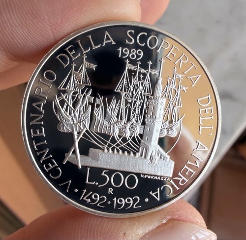 Scoperta america 500 lire 1989 - 500,
