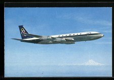 Cartolina compagnia aerea Olympic Airlines, aereo Boeing 707 