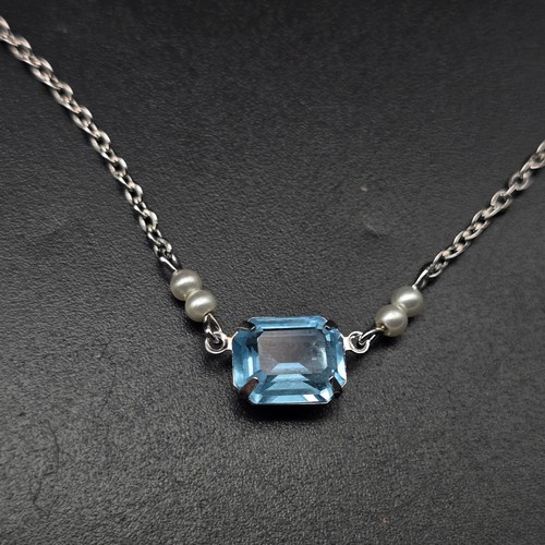 Avon 1983 collana ghiaccio - 1983, blu