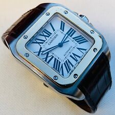 CARTIER Santos 100XL  Ref. 2656 Automatic Acciaio e oro Oro Giallo Full Set
