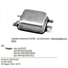 REGOLATORE ELETTRONICO 12V 16A