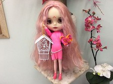 Blythe bambola bjd  custom ooak vintage doll