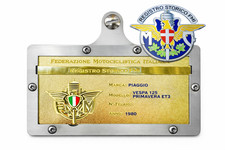 SUPPORTO TARGA ORO CON RILEVO