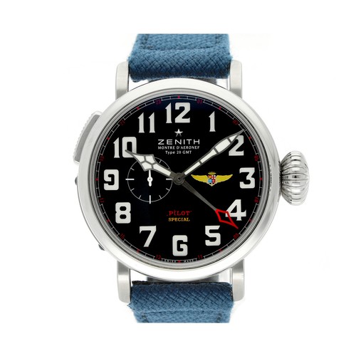 Zenith pilot tipo gmt 48mm - zenith,