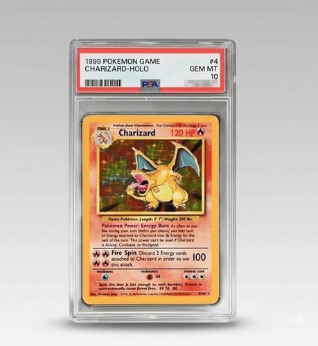 Pokemon charizard holo 1999 - pokemon,