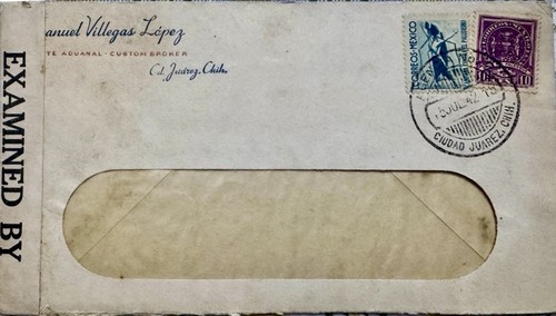 1942 messico usa censurato - messico-usa,