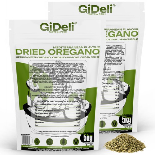 Origano foglie essiccate - kg,